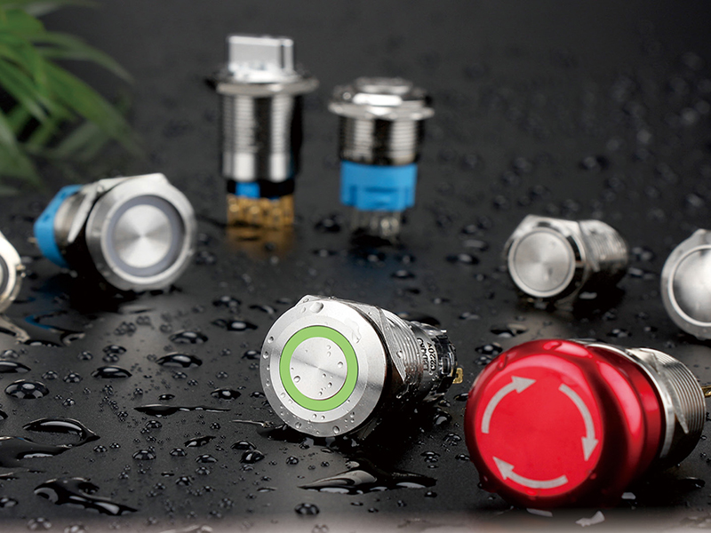 LA Metal Push button switch