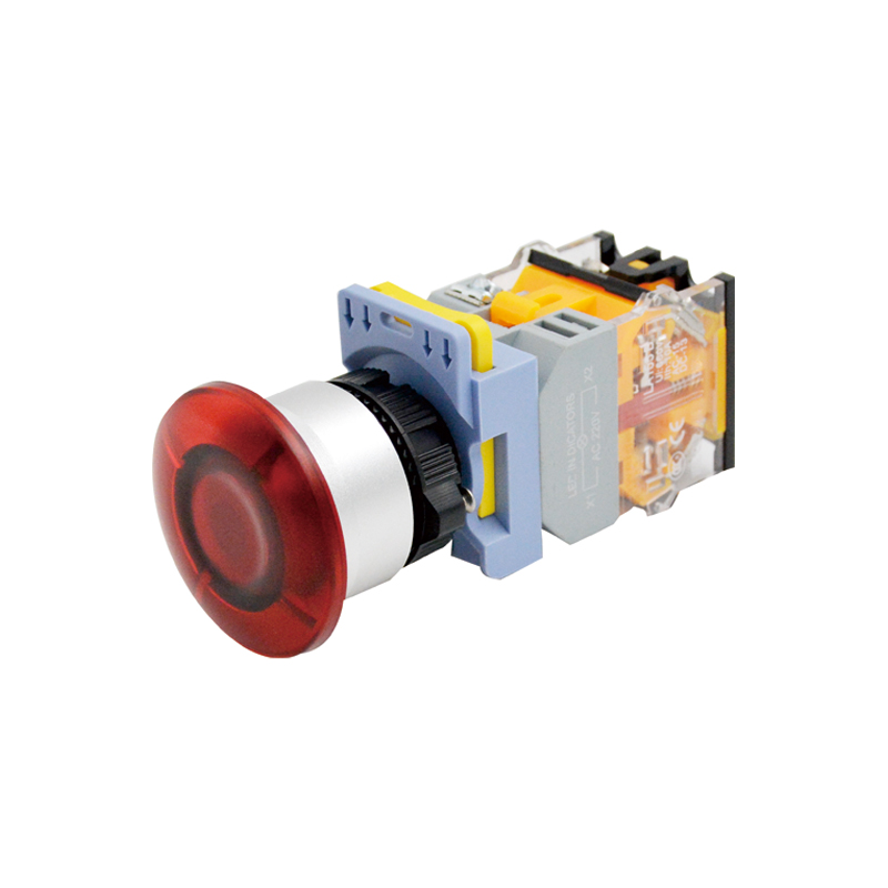 lluminated(maintained)mushroom push button switch