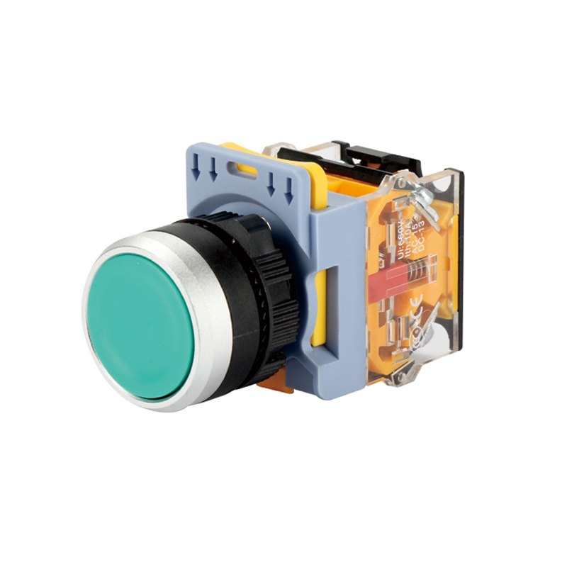 Flush(maintained)push button switch