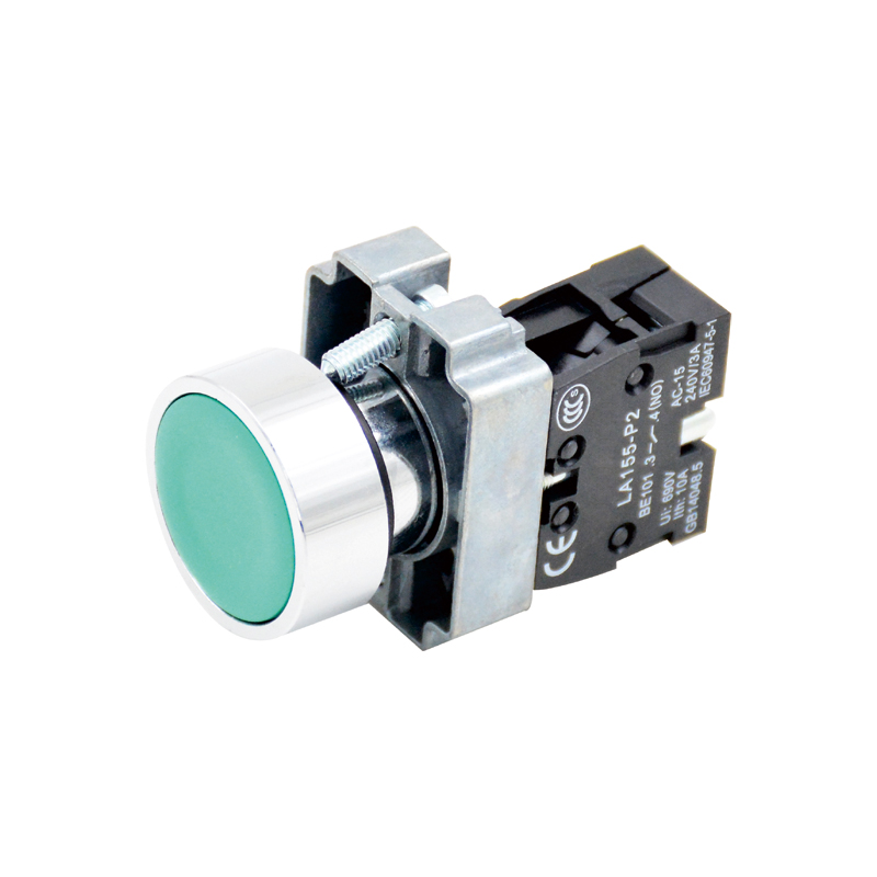 Flush(maintained)push button switch