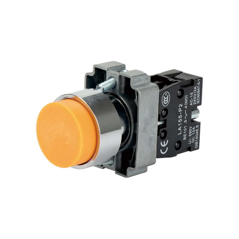 Extended push butto switch