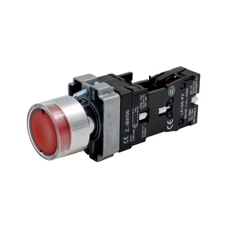 lluminated push button Resistance capacity Self locking button with lamp