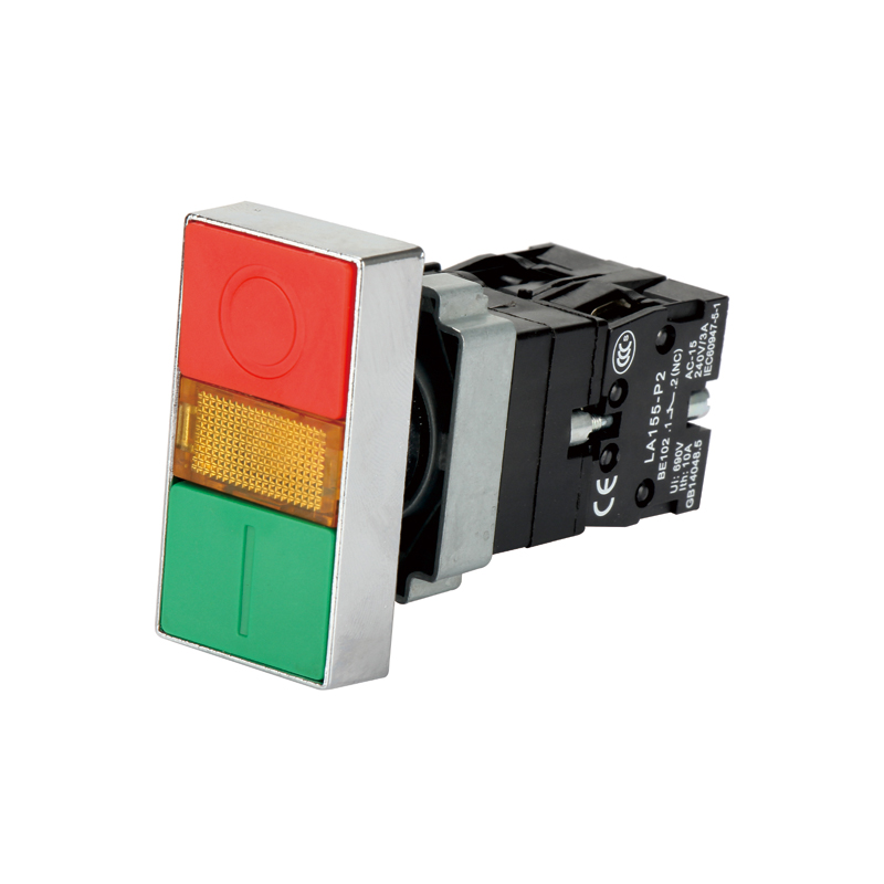 (lluminated)double push button switch